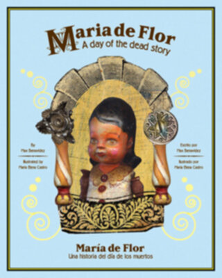 Children's Bilingual Book Review: Maria de Flor -- A sweet story about the preservation of love across generations and the meaning of the Day of the Dead, a special time of bittersweet remembrance and family traditions.