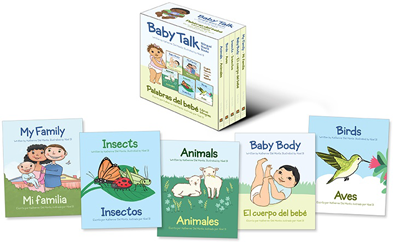 Award Winning Books -- BabyTalk Bilingual Board Books Review for Baby/Toddler