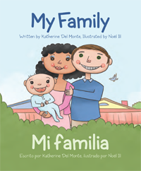 Children's Bilingual Book -- Baby Talk Bilingual Board Books My Family