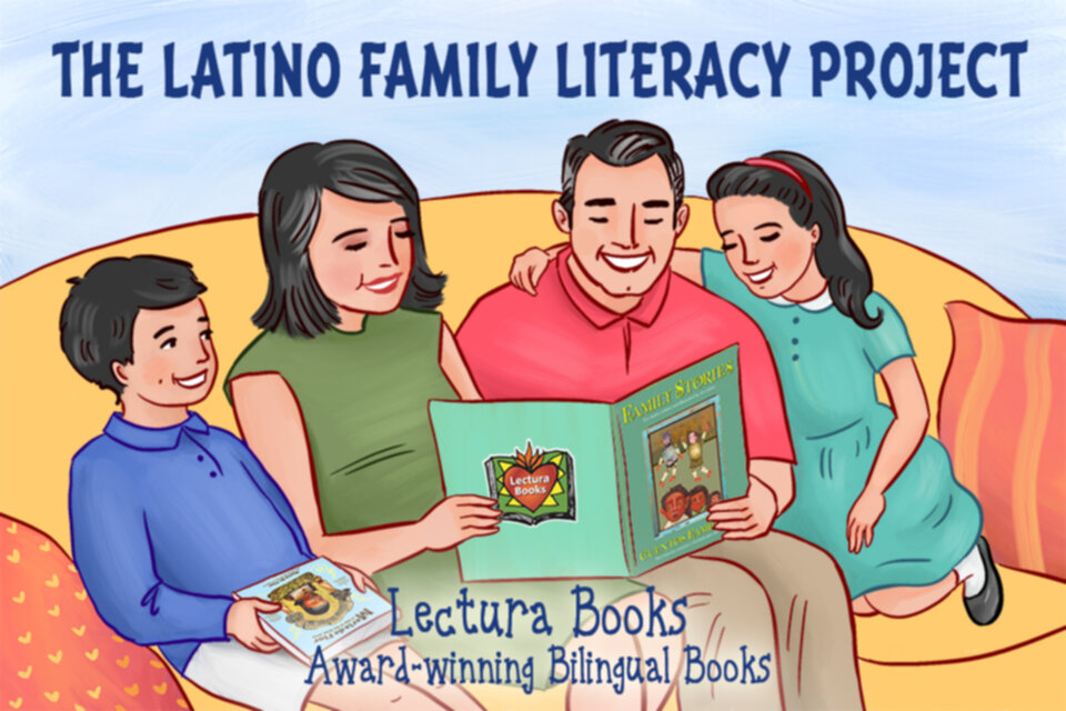 latino family involvement bilingual books
