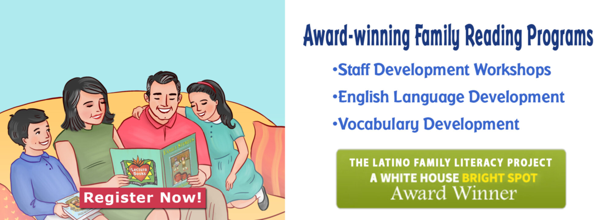 Family reading programs for English Language Learner staff