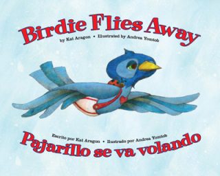 Birdie Flies Away Bilingual Multicultural Book for Preschool Level Reading