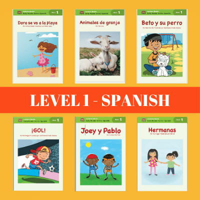 Level 1 Readers - Spanish Lectura Books