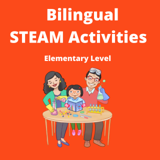 FREE Bilingual STEAM Activities - 17 Elementary Level Books & Activities