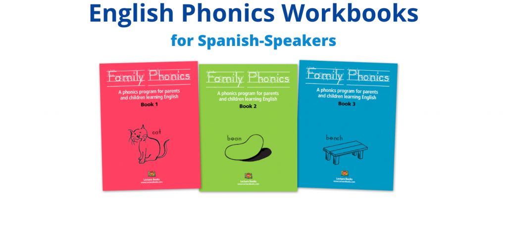 Family Phonics books for Spanish speaking parents